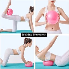 25cm Yoga Ball Exercise Pilates  Fitness Home Gym Equipment Stability  Balance Pilates Ball price