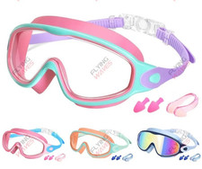 Kids Anti-Fog Swimming Goggles Pool Swim Adjustable Glasses Children Boys Girls Swim Goggles price
