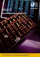 Accounting and Business Finance: Bl..., Open University Accounting Finance Books price