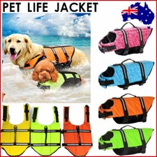 Dog Life Jacket Pet Safety Vest Swimming Boating Float Aid Buoyancy-Lifesaver Life Jacket price