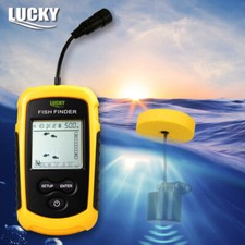 Portable Fishfinder Handheld Sonar Alarm Echo Sounder Transducer Outdoor Fishing Fish Finder price