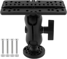 Universal 360° Rotation Fish Finder Mount Base, Nylon & Stainless Steel, Compati Fish Finder price
