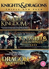 Knights and Dragons Triple [DVD] - DVD  TLVG The Cheap Fast Free Post Fantasy Adventure price