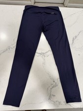 Adidas Medium Navy tight fit high rise ankle leggings Fitwear (Fitness Clothing) price