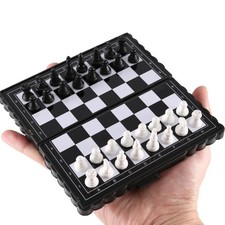 Mini Magnetic Chess Set – Folding Plastic Board Game for Kids & Travel" Chess price