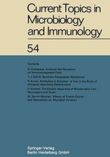Current Topics in Microbiology and Immunology: . Arber, Braun, Cramer<| Current - General Topics price