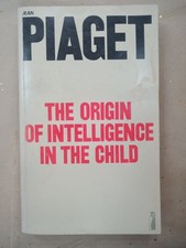 The Origin of Intelligence in the Child by Jean Piaget 1977 Intellectual Develop Attention & Intelligence Development Books price