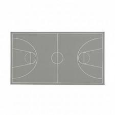 HO Scale Basketball Court Compact Model for Architectural Displays, Architects Basketball Products price