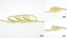 10yds ~~ 3MM  6MM  10MM Gold Metallic Ribbon YDS price
