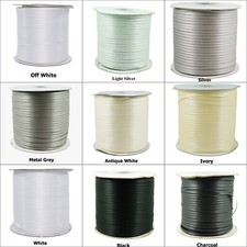 10yds ~~ 3mm White Black Ivory Brown Double Face Satin Ribbon 9 COLOURS U PICK YDS price