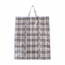 Stripe Bag Packing Storage Strip Zip Shopping Travel Check House Outdoor Moving Storage Bag price