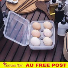 Portable Egg Box 6 Grid Container Storage Holder Camping Picnic Kitchen AU Camping Kitchen price