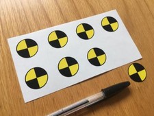 Crash Test Dummy Stickers - (Sheet of Eight) Test Sheets price