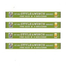 4 MODEL BUS WATERSLIDE TRANSFERS 1/76th DD SIDE ADVERTS  STYLE & WINCH ALES ALES price