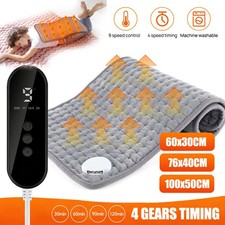 3 Sizes Electric Heating Pad Therapy Warmer Mat Neck Shoulder Back Pain Relief Mat price