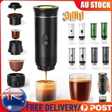 3in1 Wireless Electric Portable Espresso Machine Car Home Camping Coffee Maker Coffee Makers price