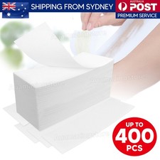 100/200/300/400x Waxing Strips Non Woven 70gsm Cut Wax Papers Precut Disposable Wax price
