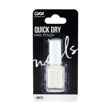 OXX White Nail Polish 12ml Quick Dry Nail Makeup Manicure Cosmetics Beauty Nail Polish price