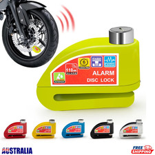 Motorbike Alarm Disc Lock Motorcycle Lock 110db w/ Reminder Cable Electric Lock Motorcycle Lock & Alarm price
