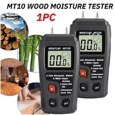 Digital Timber Moisture Meter Damp Humidity Tester LCD Wood Detector Analyzer AU Detector price