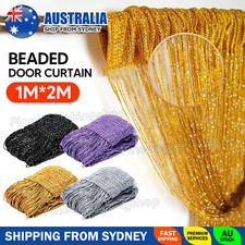 Door Curtain Tassel Fly Screen Panel Room Thread String Divider Festive Party AU String Curtain price