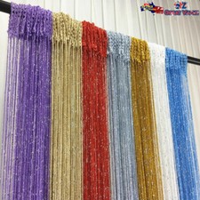 Decorative Door String Curtain Wall Panel Fringe Room Divider Tassel Screen String Curtain price