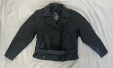 Bikers Dream Apparel 100% Leather Motorcycle Jacket Men's Large Men's Jacket price