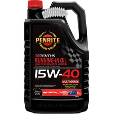 Penrite 10 Tenths Running-In 15W-40 Engine Oil 5L Motor Oil price