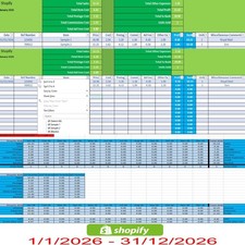 2026 Shopify Accounting Spreadsheet Business Software add your email to order Accounting Software price