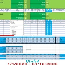 2026 Vinted Accounting Spreadsheet Business Software include your email in order Accounting Software price
