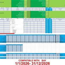 Bay Business Software Spreadsheet 2026-2027 Accounting Software price