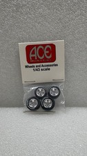 14x8 1/43rd scale Tyres With Wheels ACE Model Cars Largest Style #10 axle Tyres price