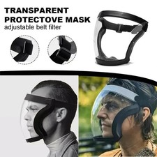 Head Cover Anti-fog Full Face Shield Super Protective Transparent Safety Mask Face Shield & Mask price
