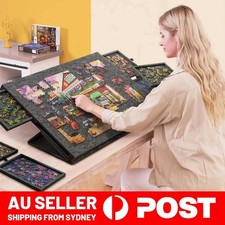 1000pcs jigsaw Puzzle Board Portable Felt Puzzle Plateau 6 Drawers Puzzle Table Jigsaw price