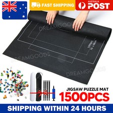 1500PCS Jigsaw Puzzle Roll Up Mat Felt Large Storage Pad Toys with Inflator Tool Jigsaw price