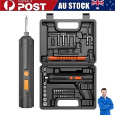 47PCS Small Mini Electric Rechargeable Cordless Screwdriver Drill Set with Bits Cordless Screwdriver price
