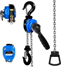 Mini Chain Hoist 1/4 Ton 550Lbs Capacity 10Ft Lift Small Come along Alloy Steel Chain Hoist price