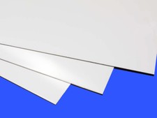 1x A4 (30cm x 21cm) 0.5mm Plasticard, Styrene,HIPS High Impact Polystyrene Sheet Paints price