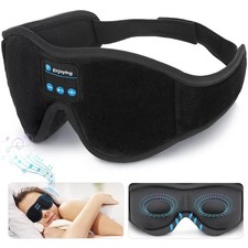 LC-dolida Sleep Mask with Bluetooth Headphones Bluetooth Sleep Mask Sleep Headph Unisex Headphones price