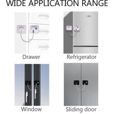 Refrigerator Freezer Door lock Baby Safety With keys Childproof for Cabinet Baby Fridge Lock price