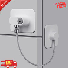 Refrigerator Lock Fridge Cabinet Child Safety Window Door Drawer Latches w/ Keys Baby Fridge Lock price