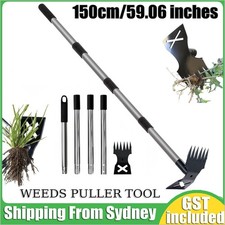 59" 150cm Adjustable 2-in-1 Garden Hoe & Cultivator Tool for Weeding &Tilling AU Cultivator price