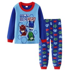 PJ Masks superhero Boys pjs pyjamas spring autumn long sleepwear size 1-6 in AU Boys' Pyjamas price