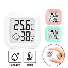 4x Mini Digital Thermometer Hygrometer LCD Temperature Humidity Meter Indoor Thermometer & Hygrometer price