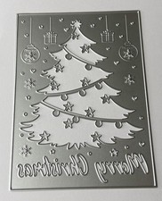 MERRY CHRISTMAS Christmas Tree Cutting Die 14cmX 10cm + Free Gift😀 Tree Cutting Machine price