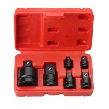 Impact Socket Adaptor Set Ratchet Drive Increaser Reducer Convertor 6 in 1 Kit Socket Set price