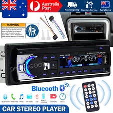 Car Radio Stereo 1Din Bluetooth AM FM Audio Head MP3/USB/AUX In-Dash Unit Player Car Stereos price