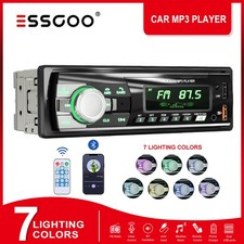 Single 1 Din Car Stereo Radio MP3 Player Voice Assistant Bluetooth  USB/AUX/FM Car Stereos price