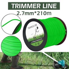 Trimmer Line Whipper Snipper Cord Brush Cutter Brushcutter 2.7mm x 210M Green AU Brush Cutter price