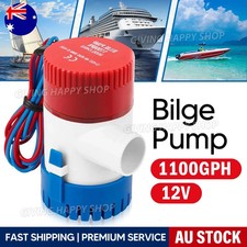 12V 1100GPH Submersible Bilge Water Pump Camp Fishing Boat Caravan Camping Submersible Pump price